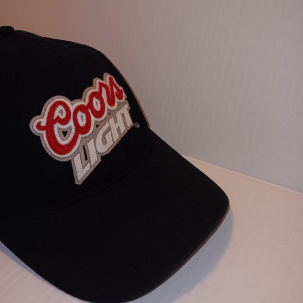 Virtis Coors Light Adjustable Strap Baseball Cap/… - image 3